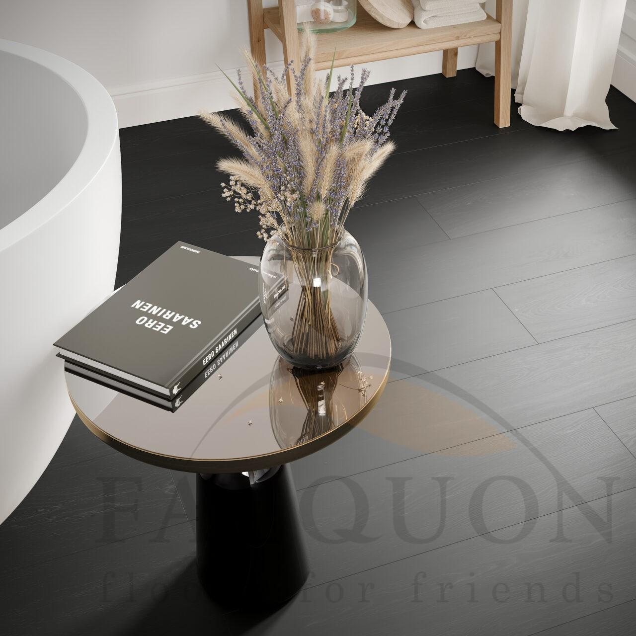 Кварцвинил The Floor Wood U190 Black
