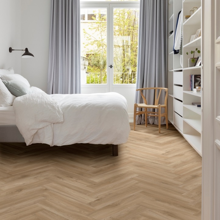 Кварцвинил Moduleo LayRed Herringbone 58847 Sierra Oak