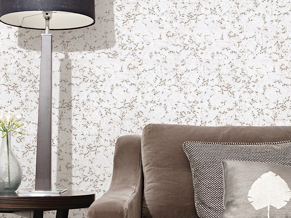 Настенное клеевое пробковое покрытие CorkStyle Wall Design Monte Snow