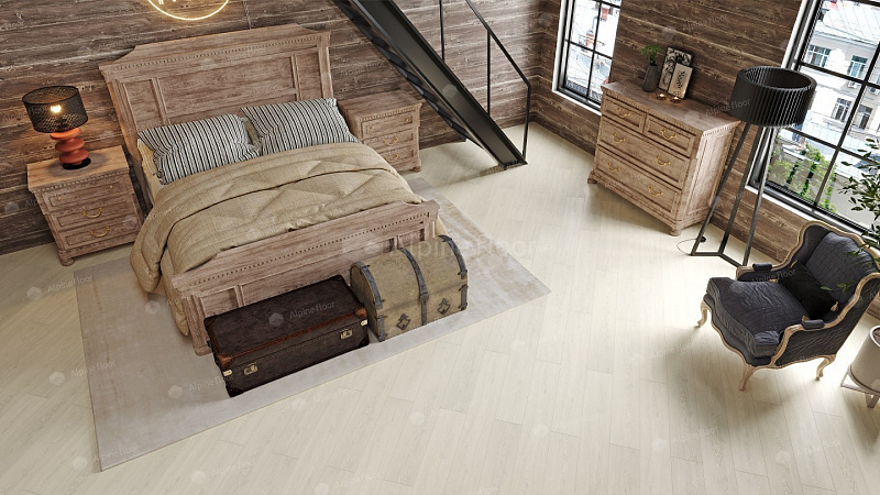 Кварцвинил Alpine Floor Классика (Classic) Еco 134-7 Дуб Арктик